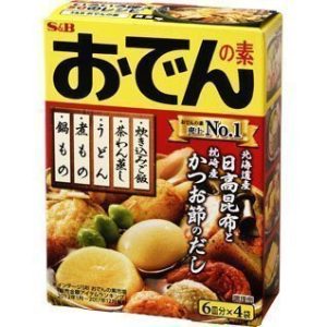 S & B Oden no Moto (6 dishes * 4 bags * 3 boxes set)