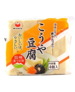 MISUZU KOYA TOFU (FREEZE-DRIED TOFU) 4 packs